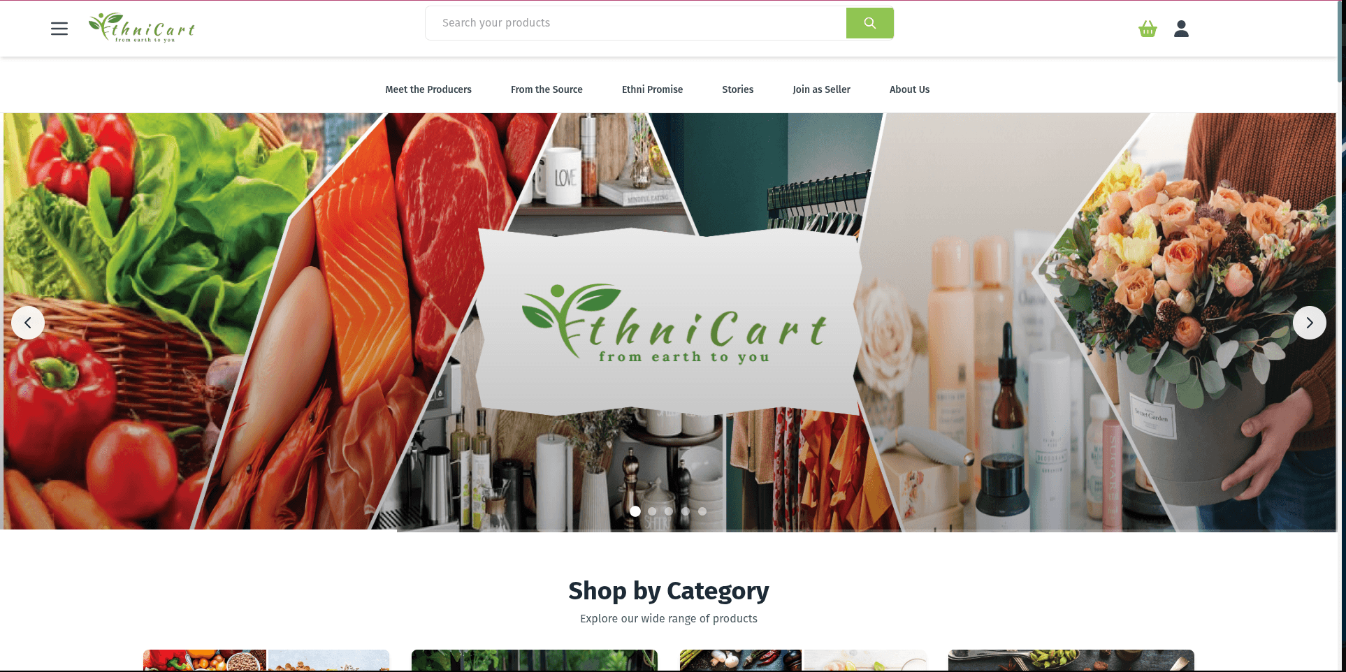 EthniCart Screenshot